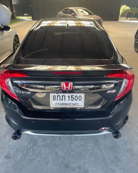 Honda Civic 2019 1.5 Turbo RS Sedan เบนซิน ไม่ติดแก๊ส เกียร์อัตโนมัติ ดำ รูปที่ 3