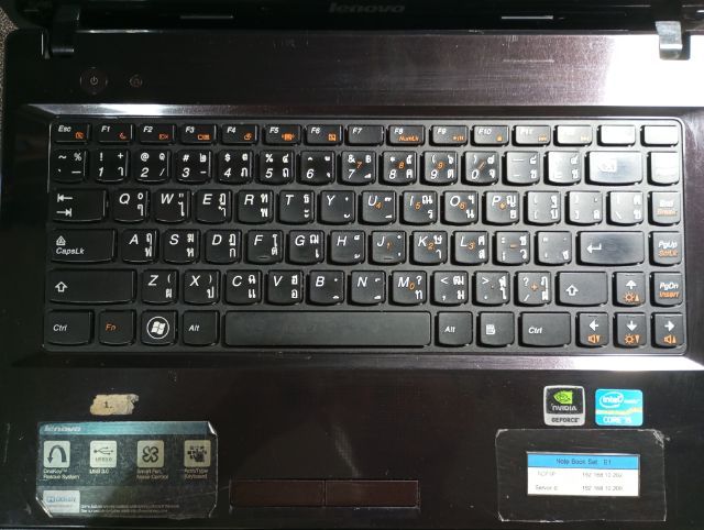 Lenovo G480
Ram 4 GB, HDD 500 GB
การ์ดจอแยก
ดูหนังเล่นเกมส์ไม่สะดุด เครื่องสวย ลื่นไหล รูปที่ 6