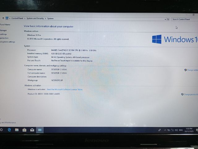Lenovo G480
Ram 4 GB, HDD 500 GB
การ์ดจอแยก
ดูหนังเล่นเกมส์ไม่สะดุด เครื่องสวย ลื่นไหล รูปที่ 9
