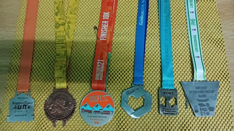 เหรียญ มาราธอน 6 เหรียญ สะสม ยก แยก ได้ รูปที่ 4