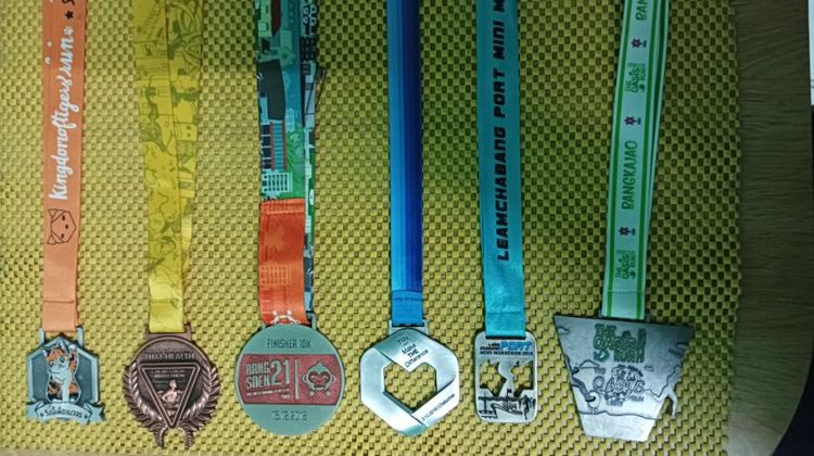 เหรียญ มาราธอน 6 เหรียญ สะสม ยก แยก ได้ รูปที่ 2