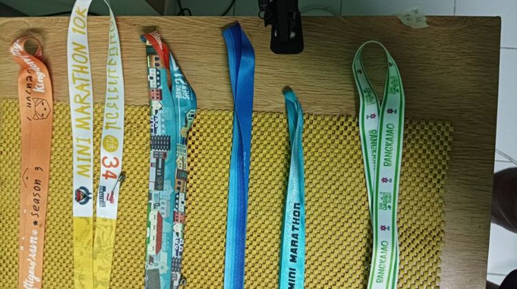 เหรียญ มาราธอน 6 เหรียญ สะสม ยก แยก ได้