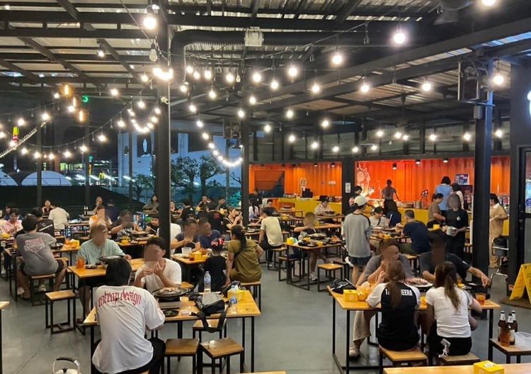 เซ้งด่วน ร้านบุฟเฟ่ต์หมูกระทะ ติดถนนพระราม 2 ในตลาดกรีนเดย์ไนท์ จาก 550000 เหลือ 400000 บ รูปที่ 2