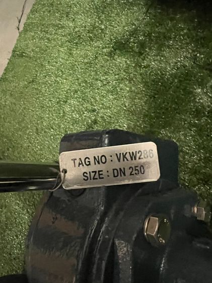 วาวล์ผีเสื้อทองเหลือง 10" DN250 สินค้าใหม่ Oldstock พร้อมส่ง รูปที่ 5