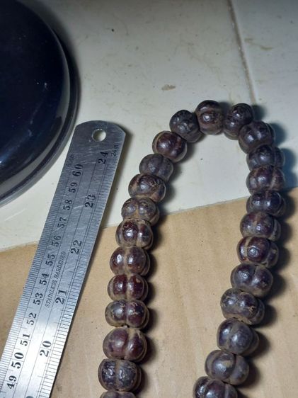 เครื่องรางประคำเม็ดมะยมเนื้อผงว่านยาหลวงปู่บุญวัดกลางบางแก้วมีฝังตะกรุดทุกเม็ด รูปที่ 12