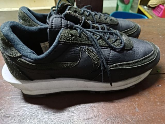 Nike LD Waffle sacai Black Nylon Size 11 us รูปที่ 4
