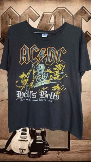 เสื้อวง AC DC Hells Bells T Shirt