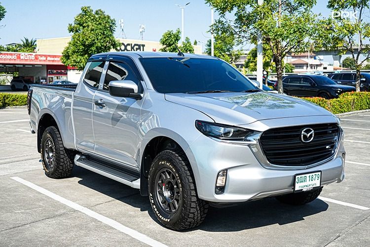 Mazda BT-50 2022 1.9 S Hi-Racer Pickup ดีเซล ไม่ติดแก๊ส เกียร์ธรรมดา เทา รูปที่ 3