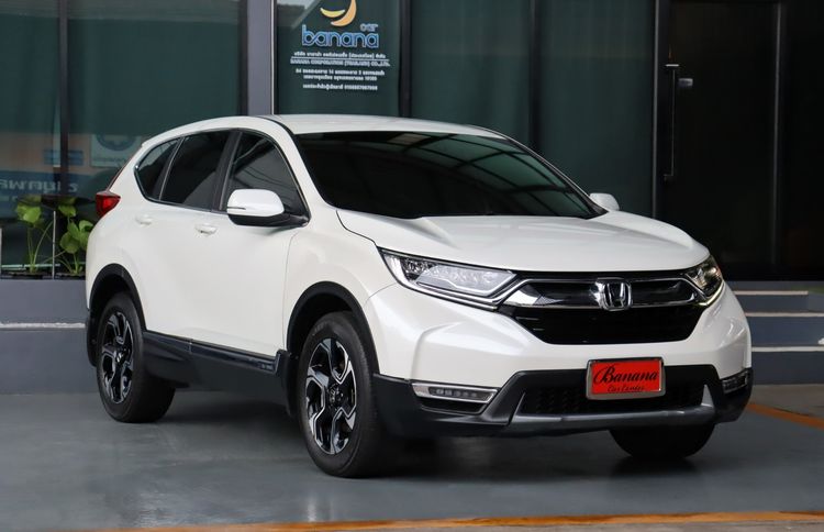 Honda CR-V 2018 1.6 DT EL 4WD Utility-car ดีเซล ไม่ติดแก๊ส เกียร์อัตโนมัติ ขาว รูปที่ 3