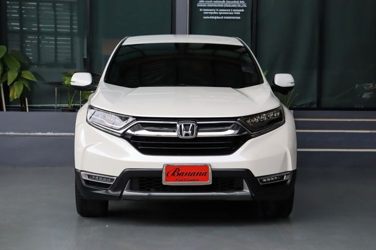 Honda CR-V 2018 1.6 DT EL 4WD Utility-car ดีเซล ไม่ติดแก๊ส เกียร์อัตโนมัติ ขาว รูปที่ 2