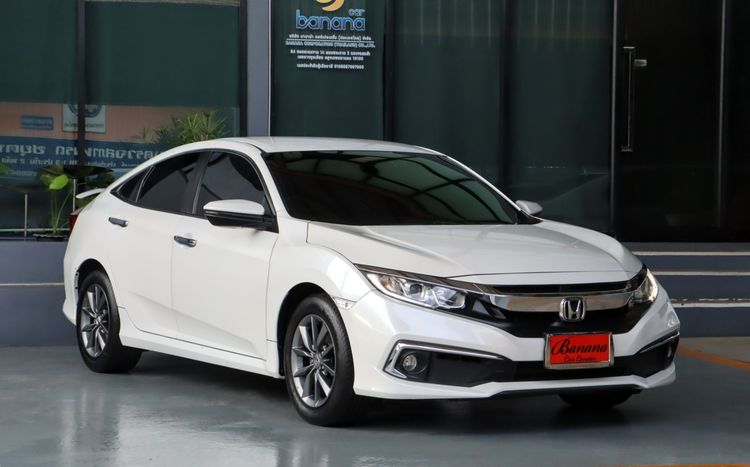 Honda Civic 2021 1.8 EL i-VTEC Sedan เบนซิน ไม่ติดแก๊ส เกียร์อัตโนมัติ ขาว รูปที่ 3