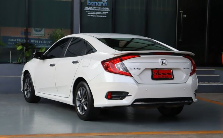 Honda Civic 2021 1.8 EL i-VTEC Sedan เบนซิน ไม่ติดแก๊ส เกียร์อัตโนมัติ ขาว รูปที่ 4