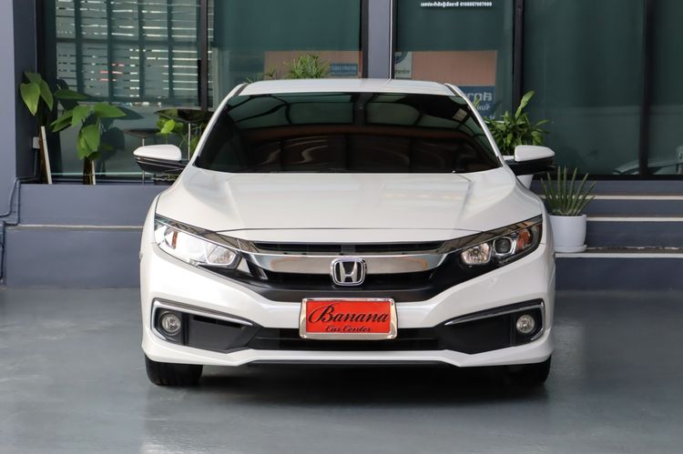 Honda Civic 2021 1.8 EL i-VTEC Sedan เบนซิน ไม่ติดแก๊ส เกียร์อัตโนมัติ ขาว รูปที่ 2
