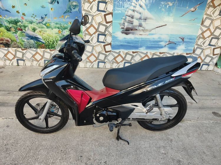 🛵ยังไงก็ขาย WAVE125 i ปี 63 เครื่องดี สีสวย สตาร์ทมือ รถบ้านเดิมๆ เล่มชุดโอนครบ+เปลี่ยนถ่ายน้ำมันเครื่องฟรี ส่งฟรี30 ก.ม รูปที่ 2