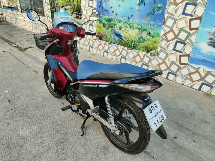 🛵ยังไงก็ขาย WAVE125 i ปี 61 เครื่องดี สีสวย สตาร์ทมือ ปลาวาฬ ไมล์แดง รถบ้านเดิมๆ เล่มชุดโอนครบ+เปลี่ยนถ่ายน้ำมันเครื่องฟรี ส่งฟรี30 ก.ม รูปที่ 6