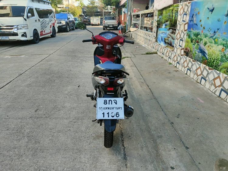 🛵ยังไงก็ขาย WAVE125 i ปี 61 เครื่องดี สีสวย สตาร์ทมือ ปลาวาฬ ไมล์แดง รถบ้านเดิมๆ เล่มชุดโอนครบ+เปลี่ยนถ่ายน้ำมันเครื่องฟรี ส่งฟรี30 ก.ม รูปที่ 5
