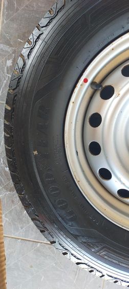 ล้อกระทะโตโยต้า ขอบ15 พร้อมยางกู๊ดเยียร์ 215 70 15 ปี23 ใส่รีโว่ วีโก้ ตัวเตี้ย ยางสวย 1ล้อ900 รูปที่ 8