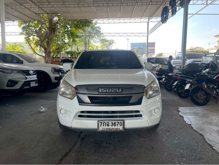 Isuzu D-MAX 2018 1.9 S Pickup ดีเซล ไม่ติดแก๊ส เกียร์ธรรมดา ขาว รูปที่ 3