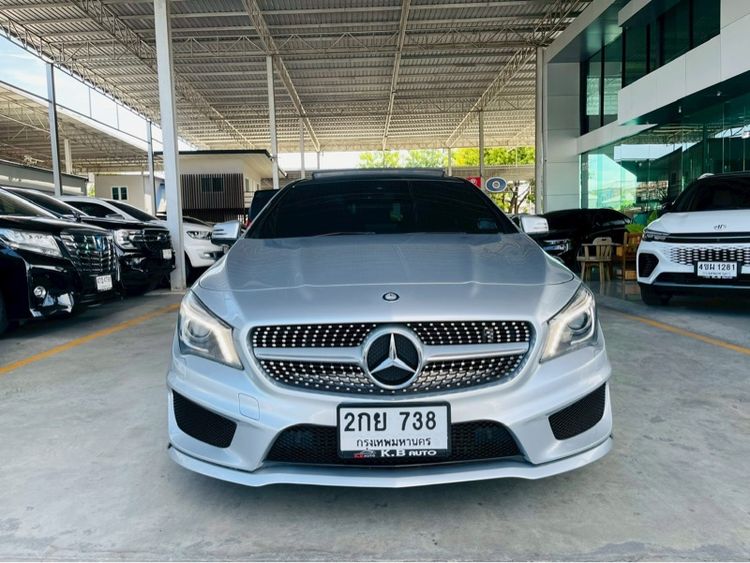Mercedes-Benz CLA-Class 2016 CLA250 AMG Sedan เบนซิน ไม่ติดแก๊ส เกียร์อัตโนมัติ บรอนซ์เงิน รูปที่ 2