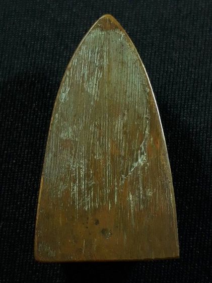 หลวงปู่ทวด หลังเตารีด พิมพ์ใหญ่ วัดช้างให้ จ.ปัตตานี ปี2505 เนื้อทองแดงสภาพยังสวย รูปที่ 2