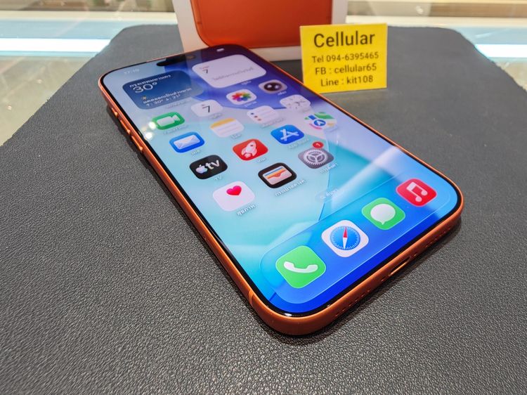 iPhone 17 Pro Max 256GB Batt100 ไร้รอย ประกันศูนย์ไทย9เดือน  รูปที่ 7