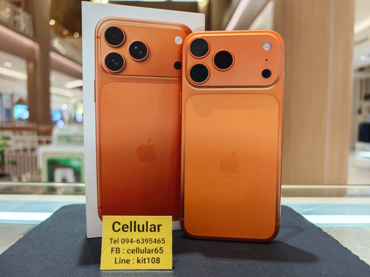 iPhone 17 Pro Max 256GB Batt100 ไร้รอย ประกันศูนย์ไทย9เดือน 