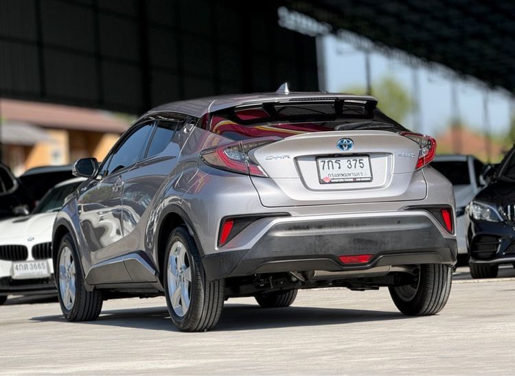 Toyota C-HR 2018 1.8 Hybrid Hi Utility-car ไฮบริด ไม่ติดแก๊ส เกียร์อัตโนมัติ เทา รูปที่ 4