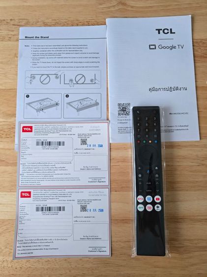 TCL QLED Google TV รุ่น 32S4K สมาร์ททีวี 32 นิ้ว
รุ่นใหม่ 2025 สภาพดีเยี่ยม พร้อมเสาอากาศ Digital TV รูปที่ 9