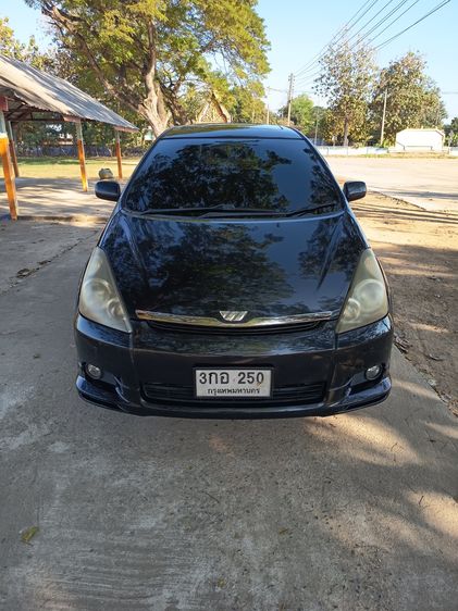 Toyota Wish 2005 2.0 Q Limited Utility-car เบนซิน LPG เกียร์อัตโนมัติ ดำ รูปที่ 3