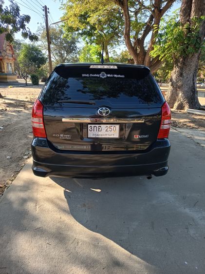 Toyota Wish 2005 2.0 Q Limited Utility-car เบนซิน LPG เกียร์อัตโนมัติ ดำ รูปที่ 4