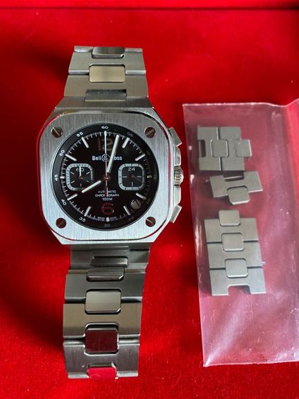 BR​ sport​ 44mm​ จับเวลา​ สวย​ ส่งฟรี รูปที่ 5