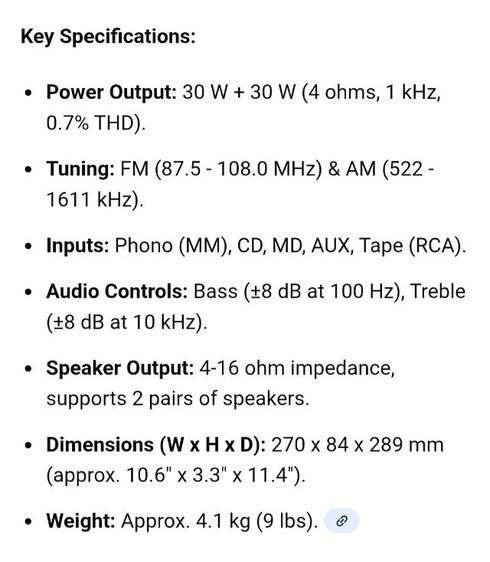 DENON แอมป์  DENON ลำโพง รูปที่ 10