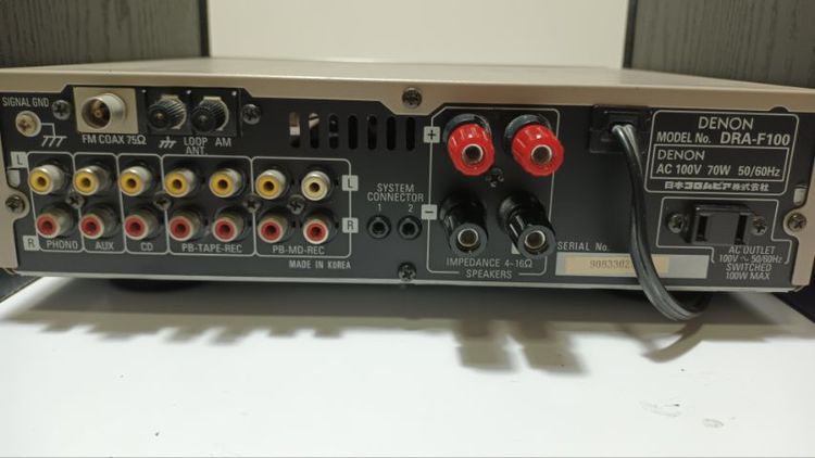 DENON แอมป์  DENON ลำโพง รูปที่ 4