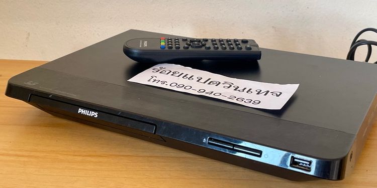 เครื่องเล่นแผ่นดิสก์ Blu ray DVD รุ่น BDP2180K จาก Philips รองรับการเล่นแผ่น Blu ray และ DVD คุณสมบัติ 3D ไฟ 220V พร้อมรีโมท  รูปที่ 3