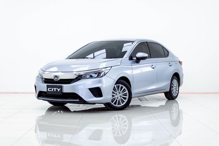 Honda City 2022 1.0 V Sedan เบนซิน ไม่ติดแก๊ส เกียร์อัตโนมัติ เทา