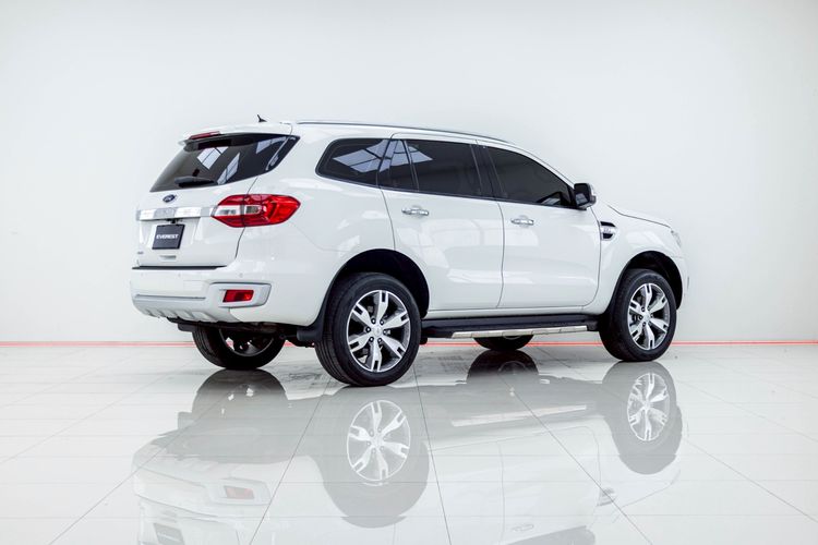 Ford Everest 2017 2.2 Titanium Plus Utility-car ดีเซล ไม่ติดแก๊ส เกียร์อัตโนมัติ ขาว รูปที่ 4