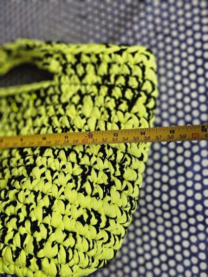 กระเป๋าถักมีโครงด้านใน รูปที่ 2