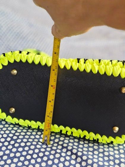 กระเป๋าถักมีโครงด้านใน รูปที่ 4