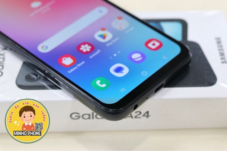 Galaxy A24 128GB สีดำ ครบกล่อง รูปที่ 4