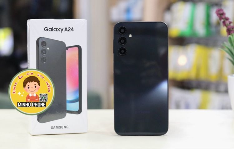 Galaxy A24 128GB สีดำ ครบกล่อง รูปที่ 3