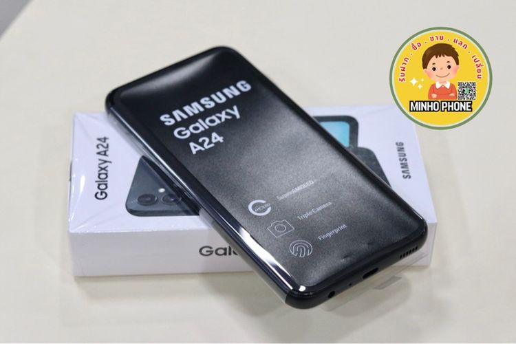 Galaxy A24 128GB สีดำ ครบกล่อง
