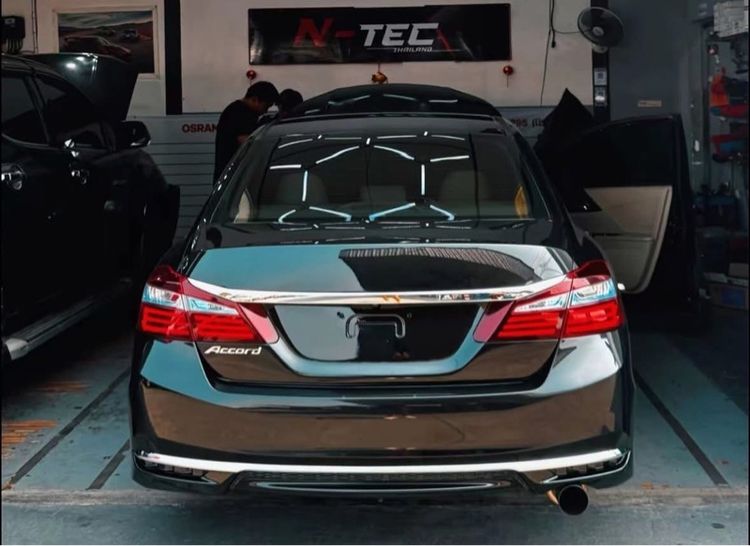 Honda Accord 2014 2.0 EL Sedan เบนซิน ไม่ติดแก๊ส เกียร์อัตโนมัติ ดำ รูปที่ 4