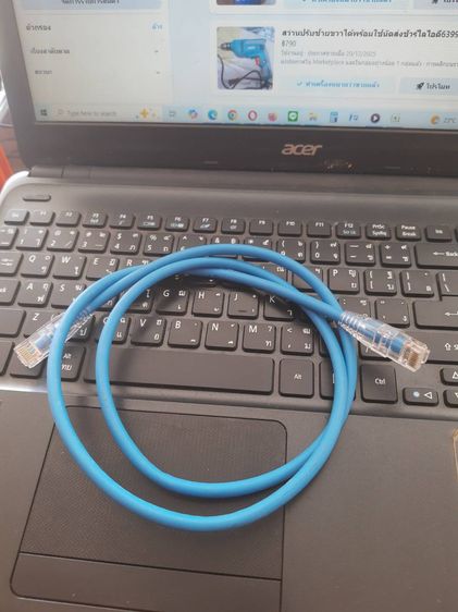 สาย Lan ของใหม่ไม่ได้ใช้ยาว1เมตรนัดส่งชัวร์ไลไอดี639995 รูปที่ 11