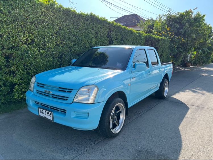 Isuzu D-MAX 2002 2.5 SX Pickup ดีเซล ไม่ติดแก๊ส เกียร์ธรรมดา ฟ้า รูปที่ 3