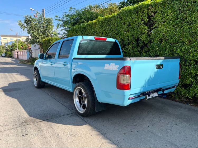 Isuzu D-MAX 2002 2.5 SX Pickup ดีเซล ไม่ติดแก๊ส เกียร์ธรรมดา ฟ้า รูปที่ 4