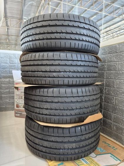 ล้อแม๊กแท้ถอดจากรถ Bmw สภาพใหม่แตะพื้นไม่ถึงพันโล ยางปี25 รูปที่ 10