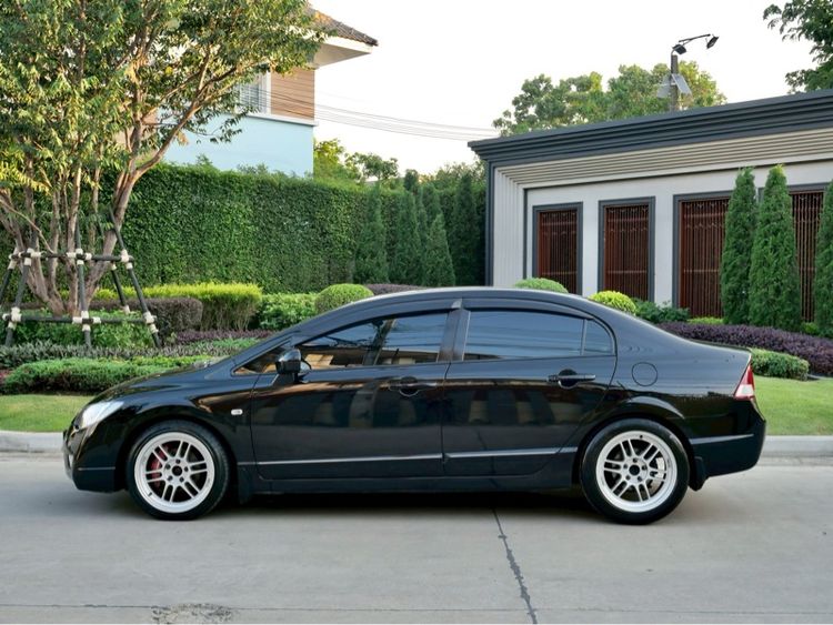 Honda Civic 2008 Sedan เบนซิน ไม่ติดแก๊ส เกียร์อัตโนมัติ ดำ รูปที่ 4