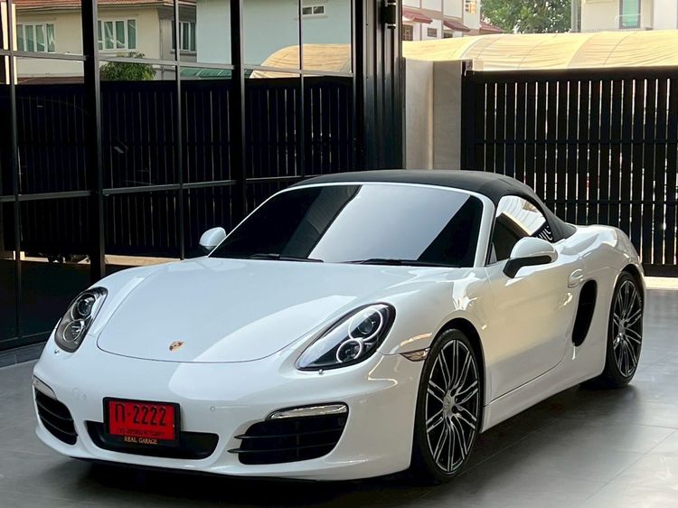 รถ Porsche Boxster 2.7 PDK สี ขาว