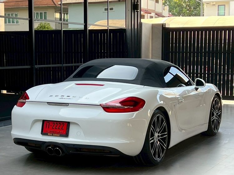 Porsche Boxster 2016 2.7 PDK Sedan เบนซิน ไม่ติดแก๊ส เกียร์อัตโนมัติ ขาว รูปที่ 3