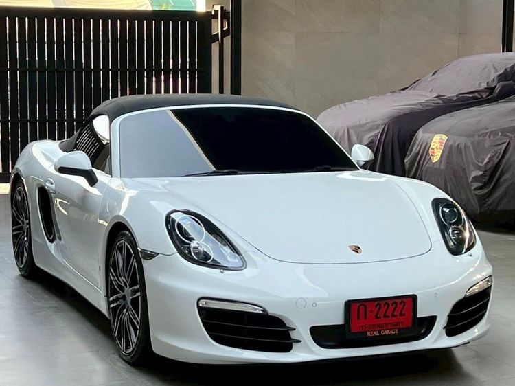 Porsche Boxster 2016 2.7 PDK Sedan เบนซิน ไม่ติดแก๊ส เกียร์อัตโนมัติ ขาว รูปที่ 2